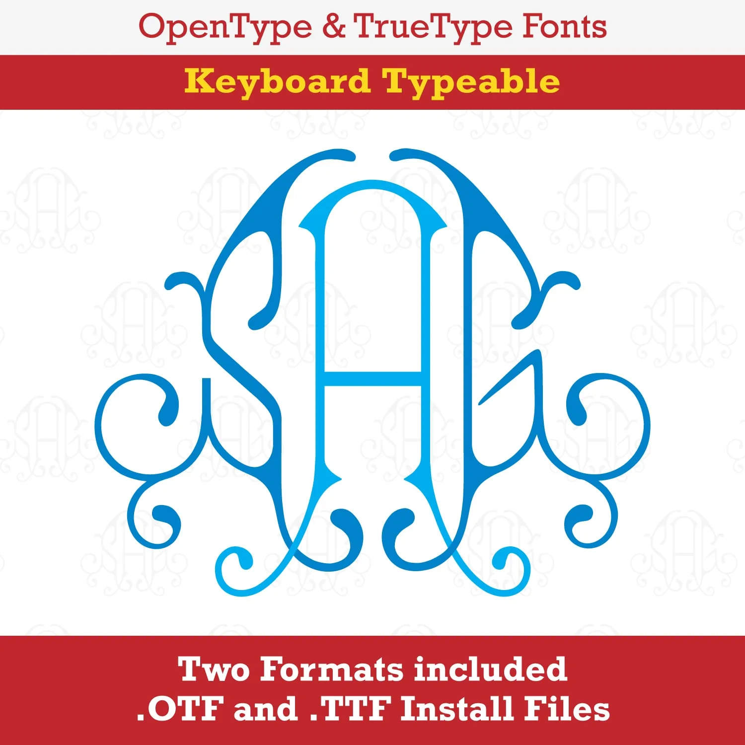 Victoria Monogram TrueType Font