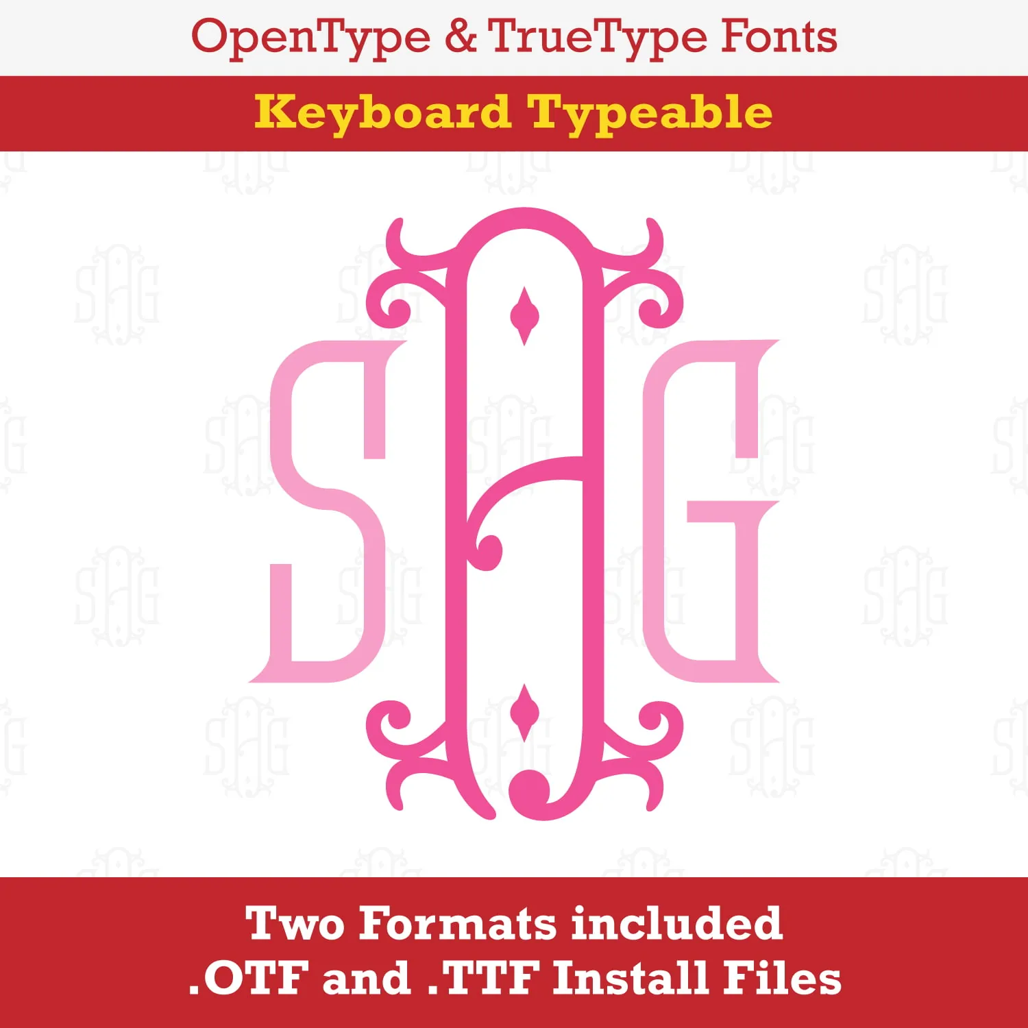Vienna Monogram TrueType Font