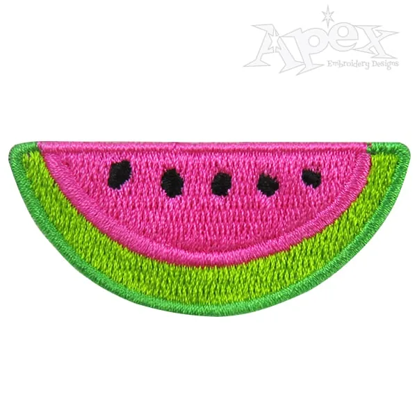 Watermelon Embroidery Design