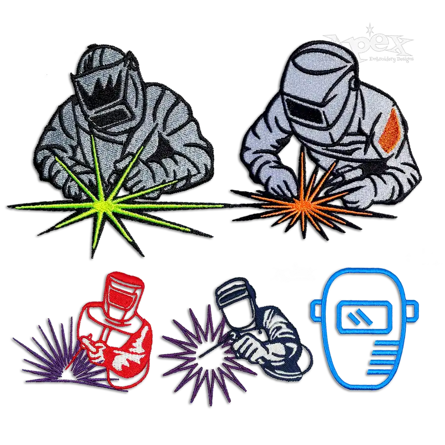 Welder Bundle Machine Embroidery Designs