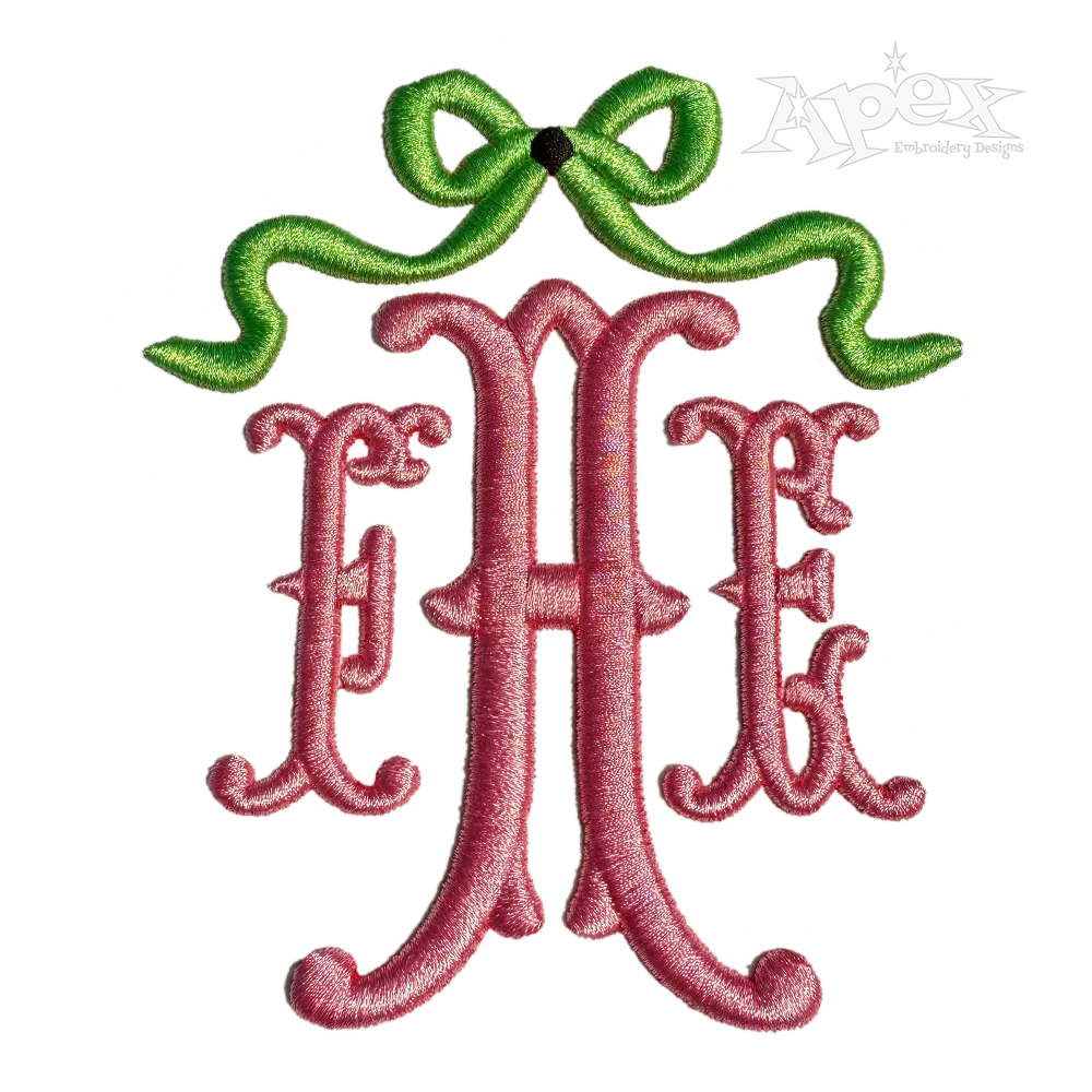 Wicks 3D Embroidery Font by Apex