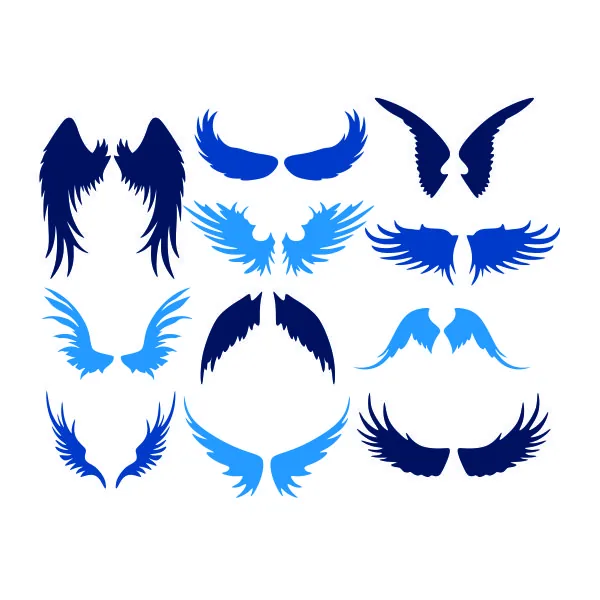 Wings Pack SVG Cuttable Design