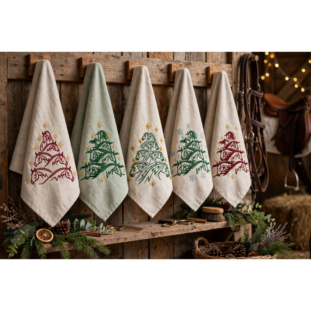 Christmas Tree Horses Pack All