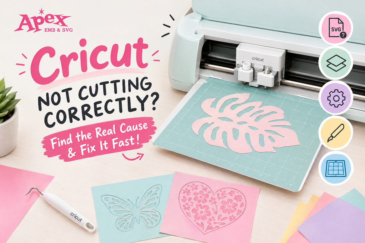Cricut Not Cutting Correctly? 10 Fixes for SVG Cut Files