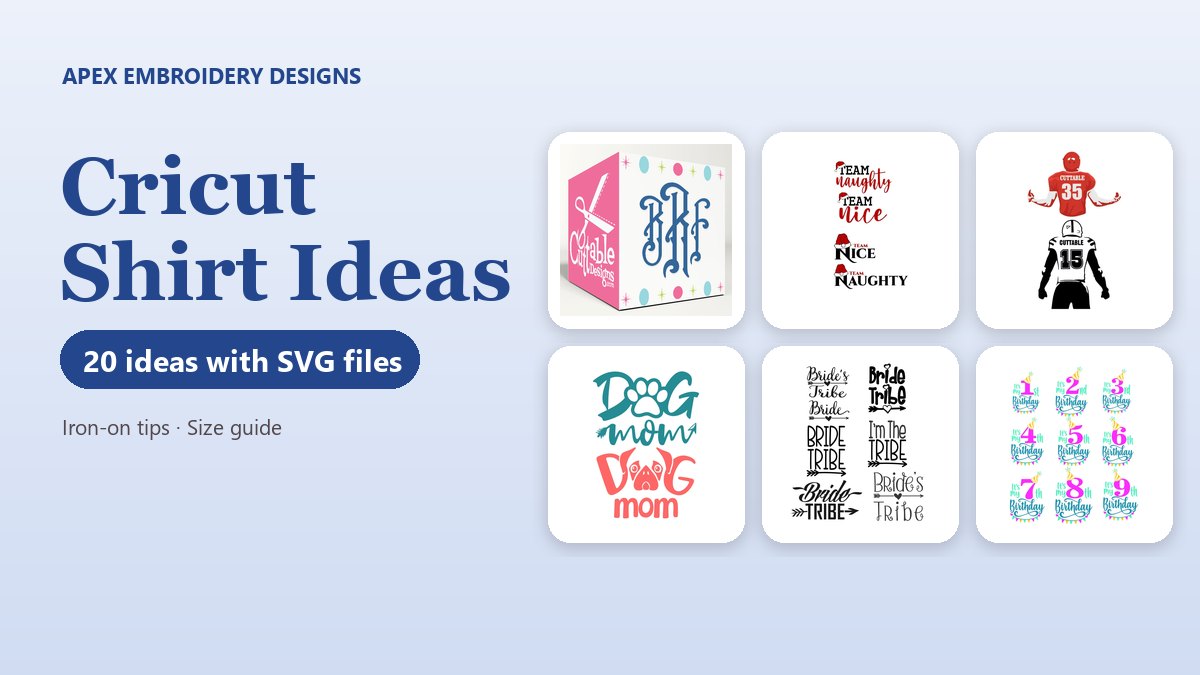 20 Cricut Shirt Ideas You Can Make with SVG Files