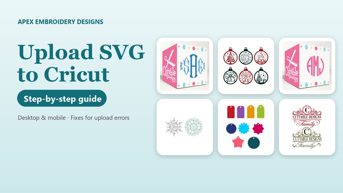 How to Upload SVG Files to Cricut Design Space (Desktop and Mobile)
