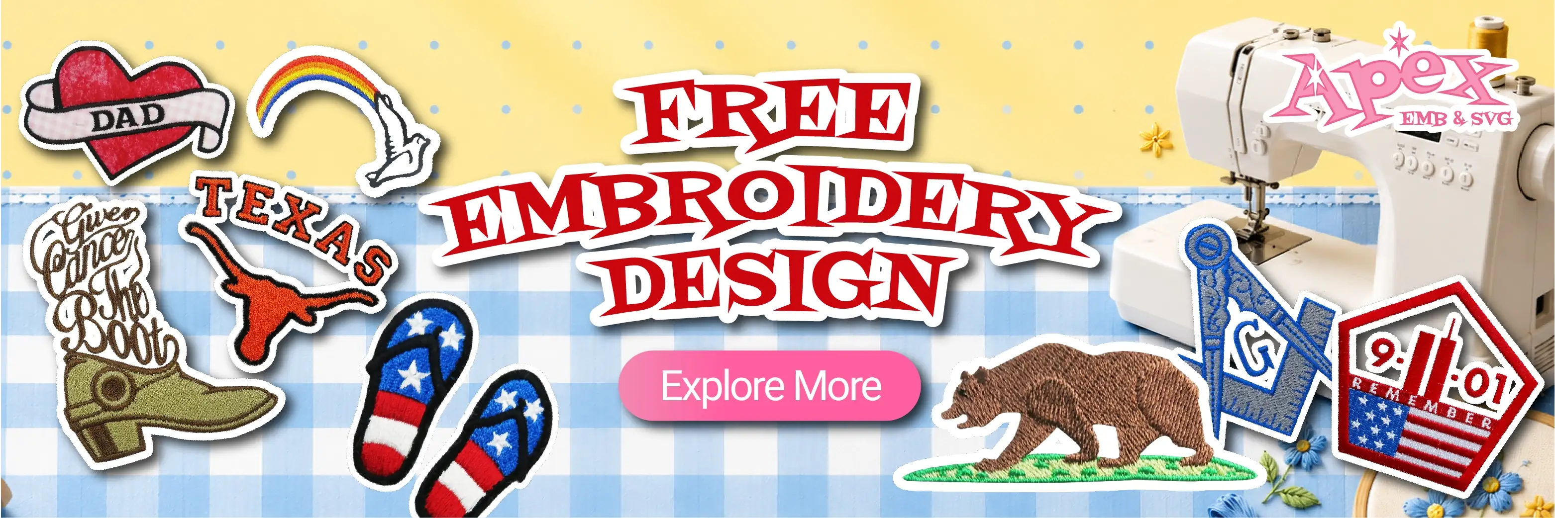 Free embroidery designs