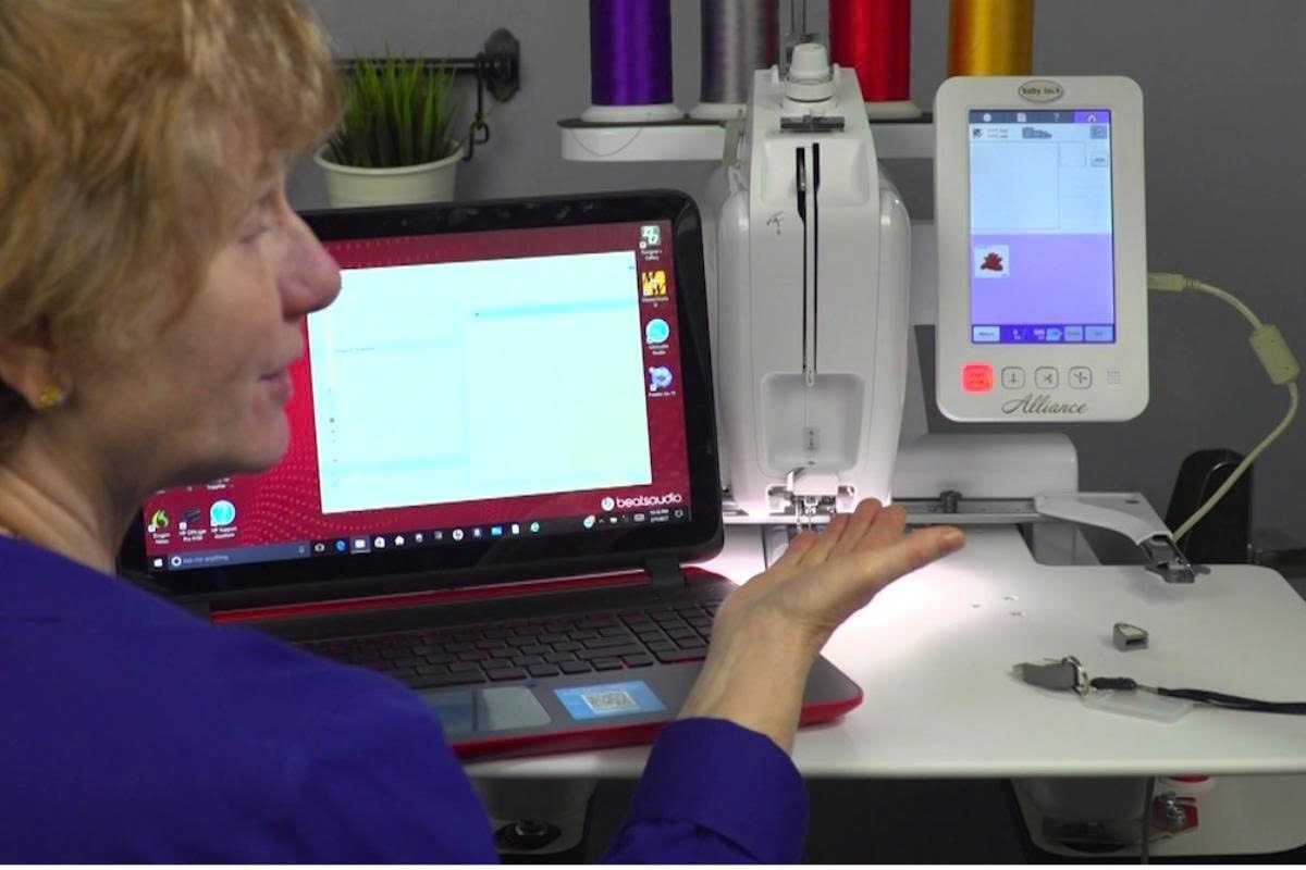 digitize a witch embroidery design for an embroidery machine