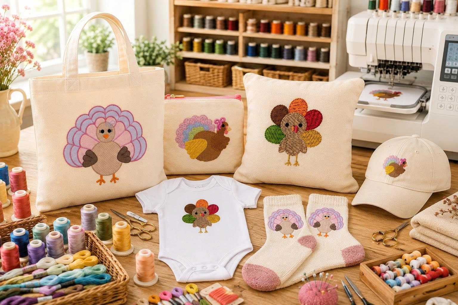 Turkey embroidery designs help small businesses succeed