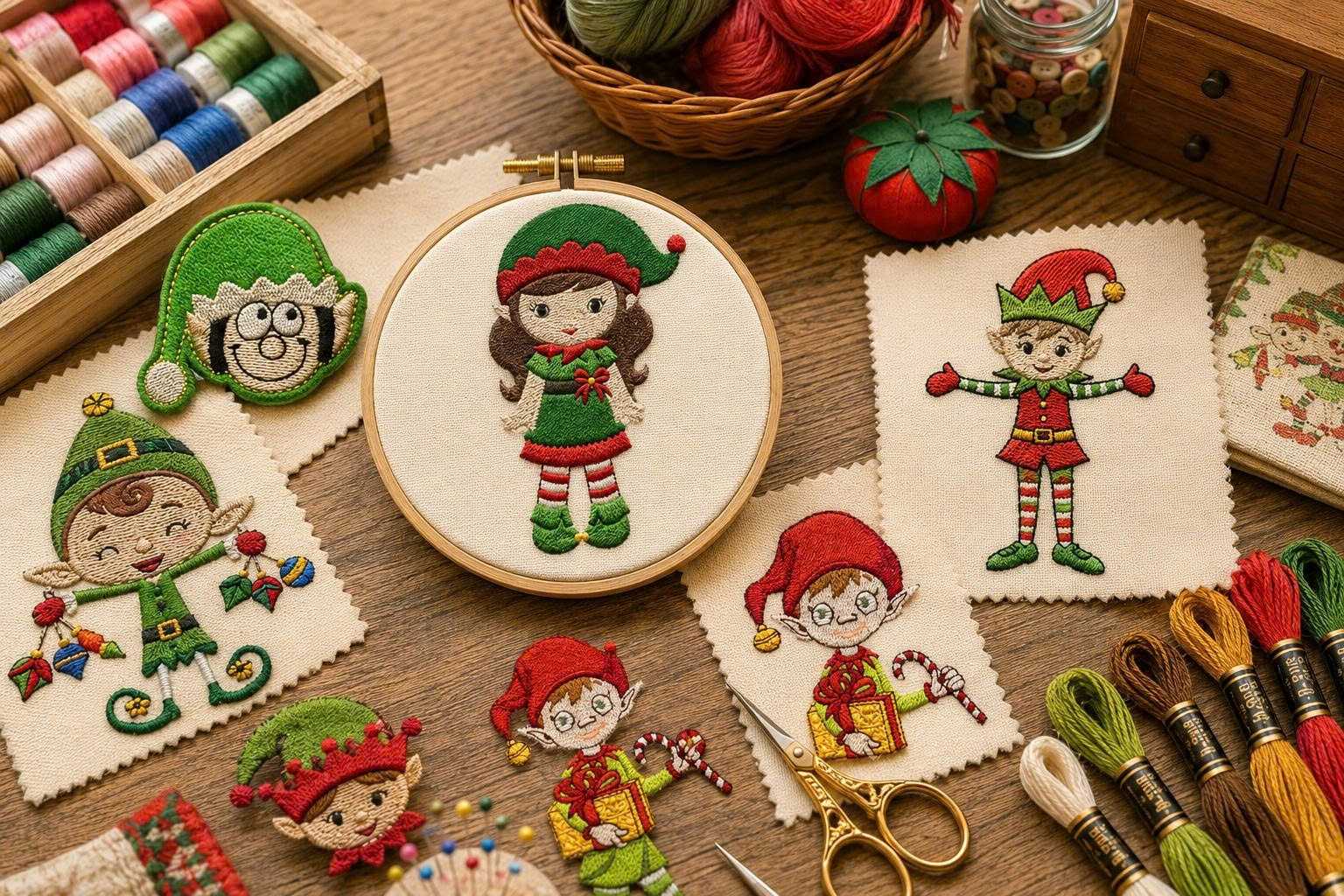 What makes goblin-themed embroidery patterns so special?