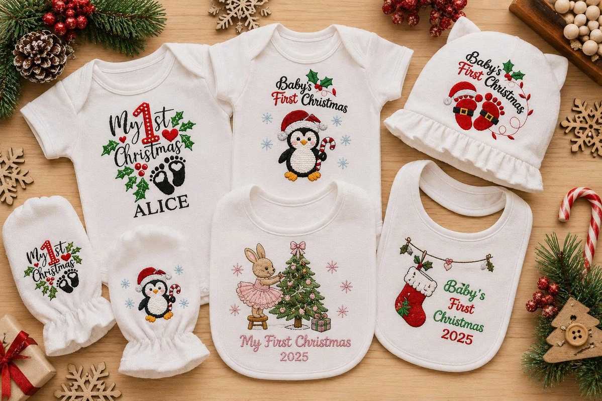 The growing popularity of personalized Christmas embroidery