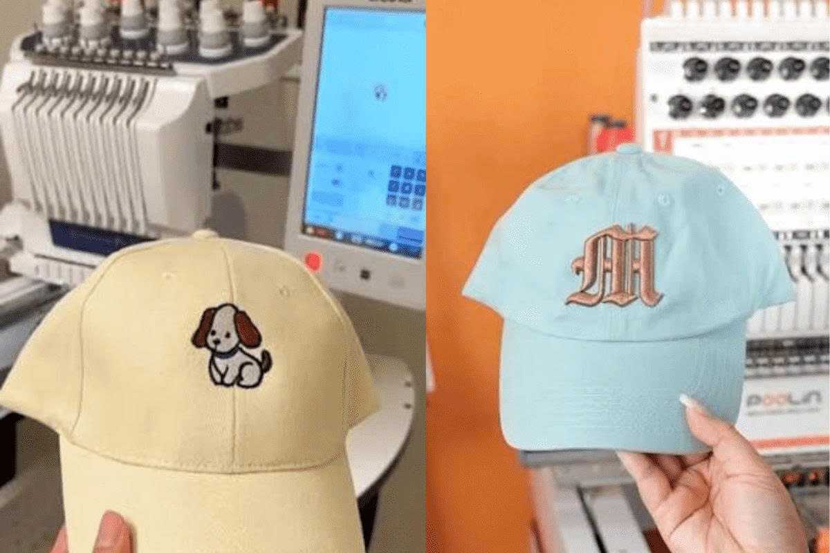 create hat embroidery designs