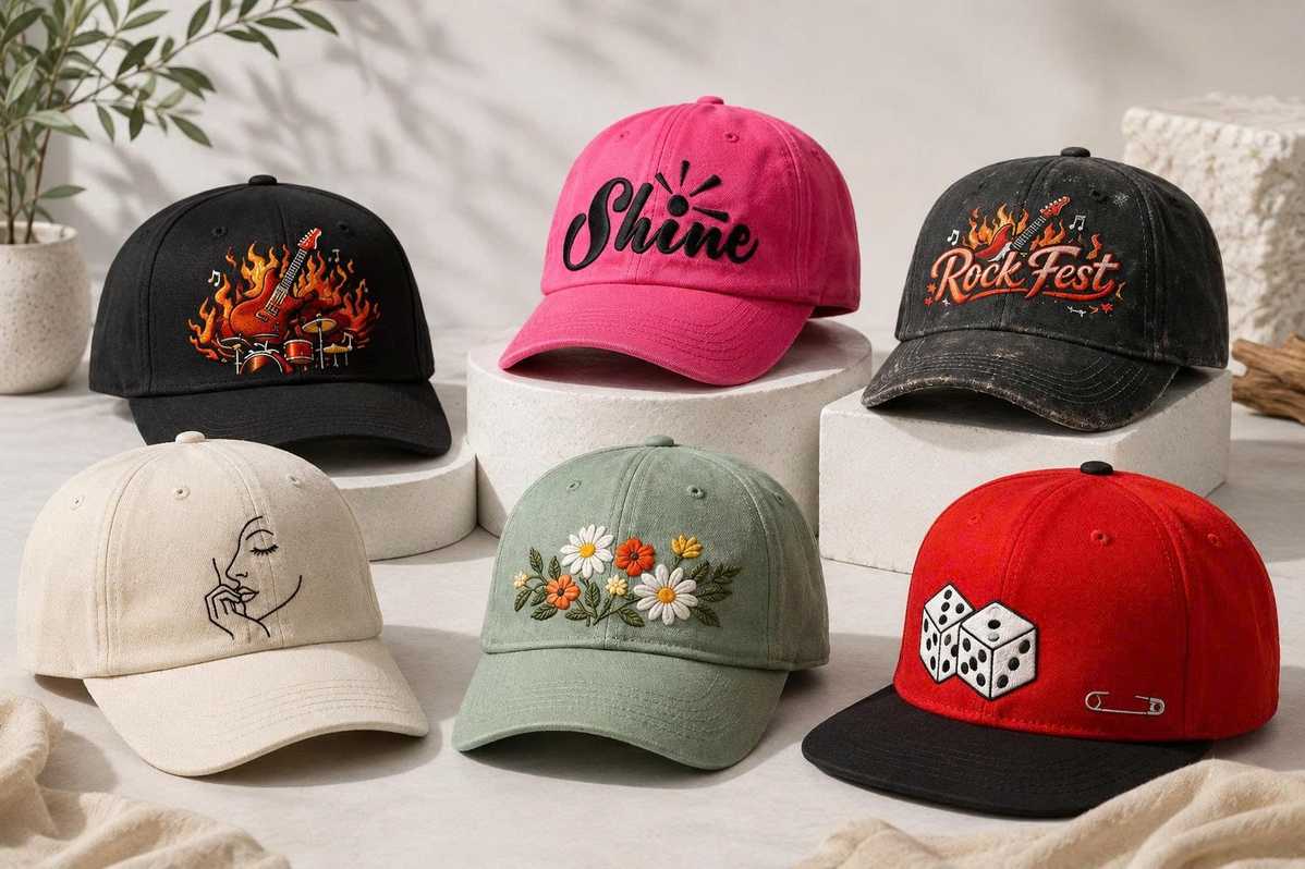 Trending hat embroidery designs for 2026 and beyond
