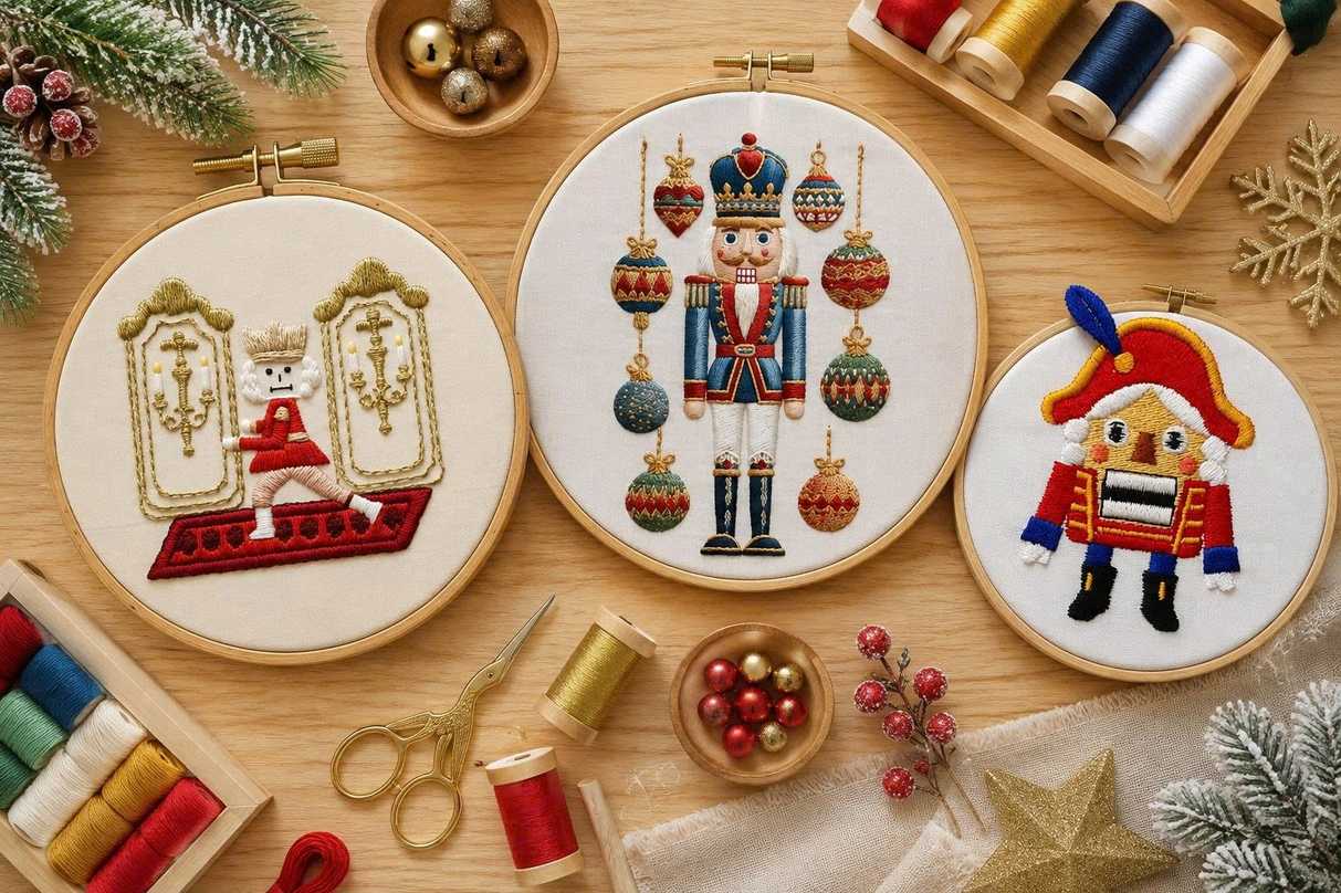 The rich history behind Nutcracker embroidery patterns