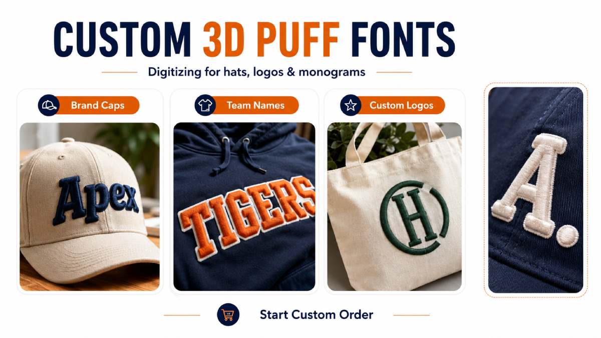 Apex offers custom embroidery digitizing for machine embroidery designs, including commercial logos and personal projects.