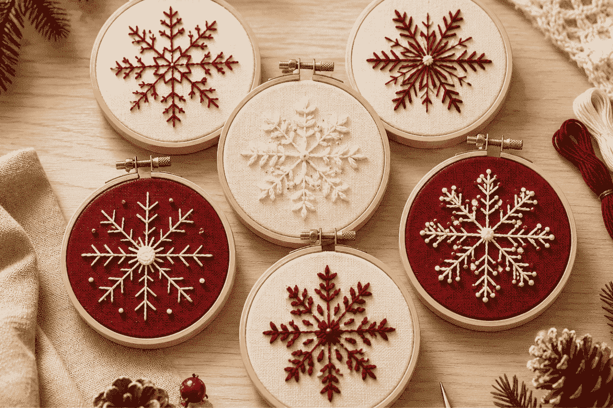  Christmas Embroidery Designs