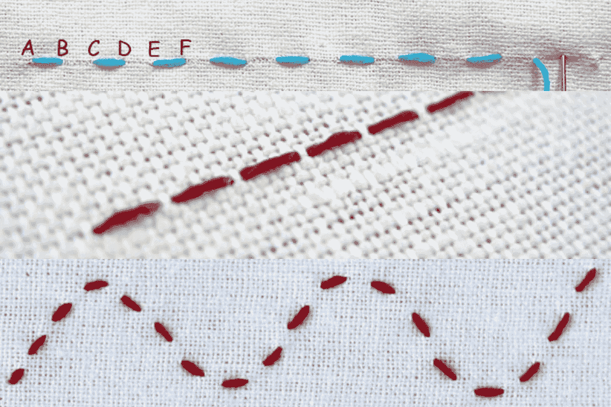 Running stitch