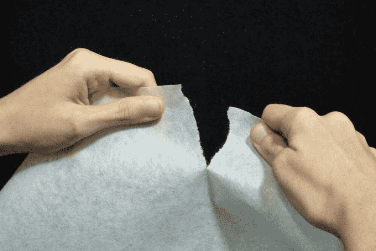 Tear-away stabilizer