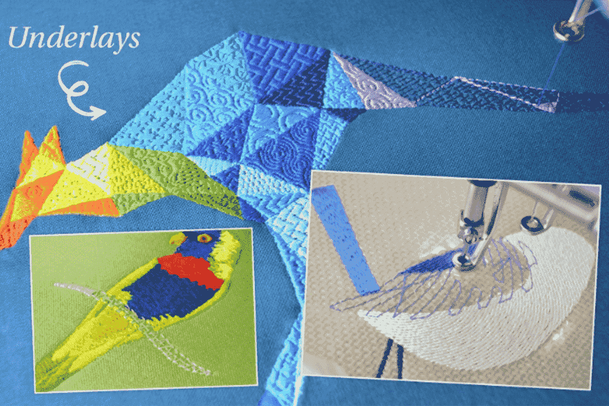 Underlays Stitching