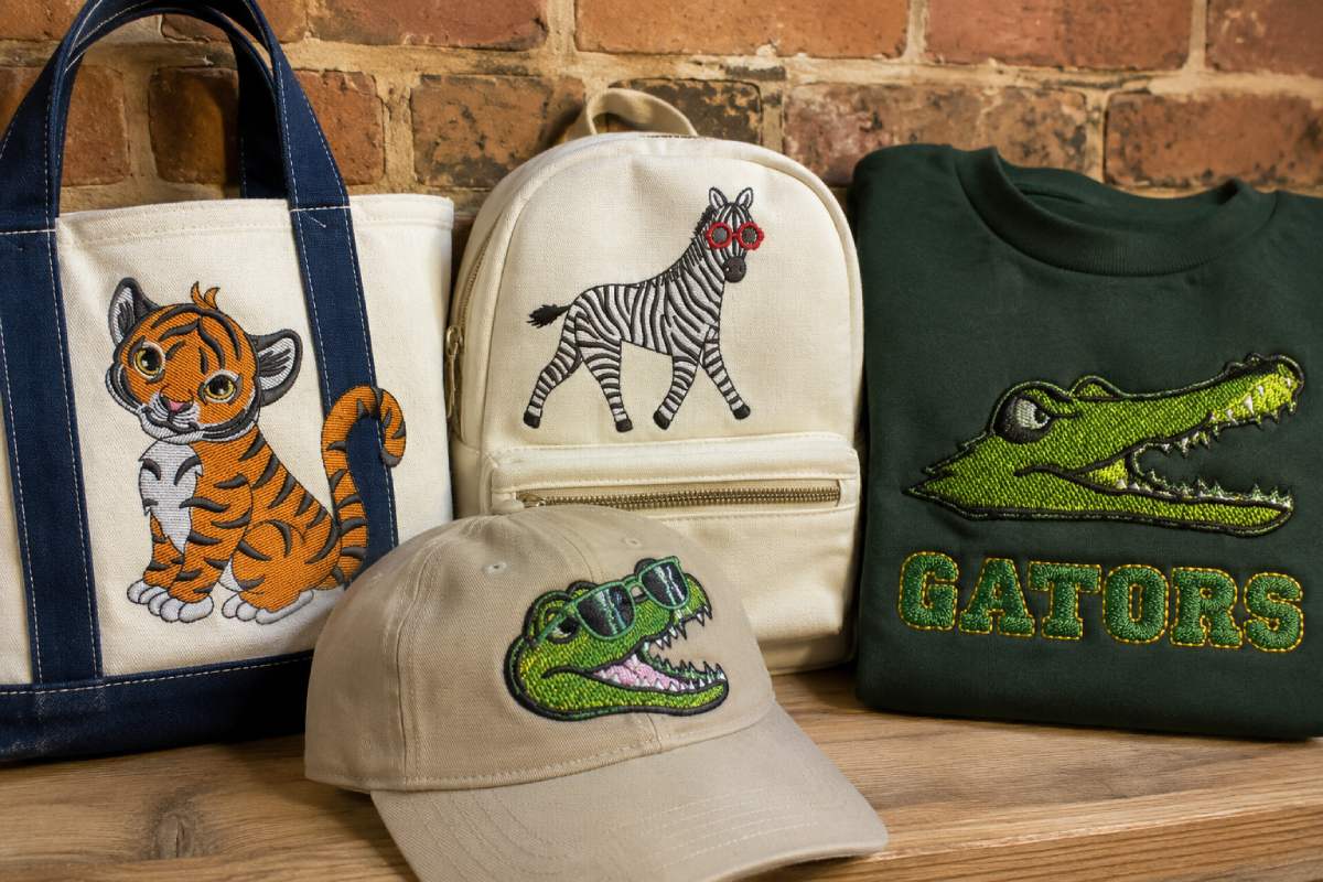 Wildlife designs cover two very different project directions.