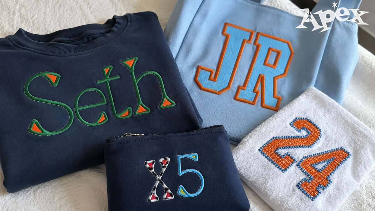 This is a smart choice when you want school colors, team colors, sibling shirt sets, birthday names, or boutique-style personalization.
