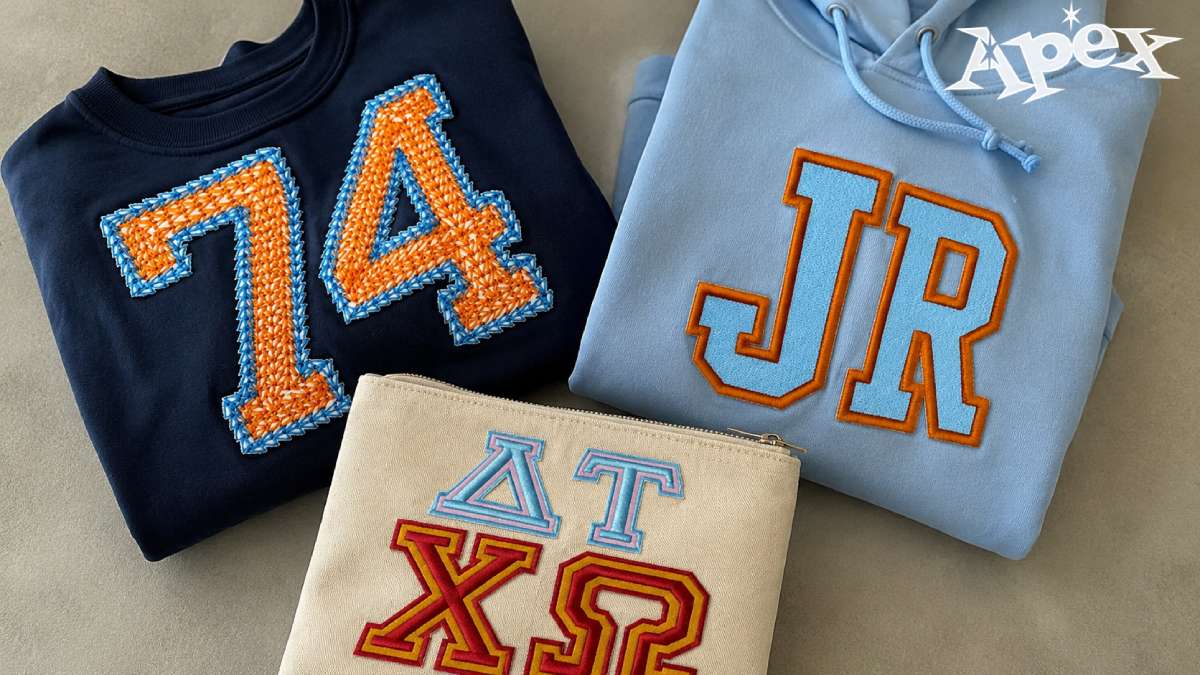 This group is especially useful for school uniform embroidery, school spirit embroidery, team gifts, and club apparel.