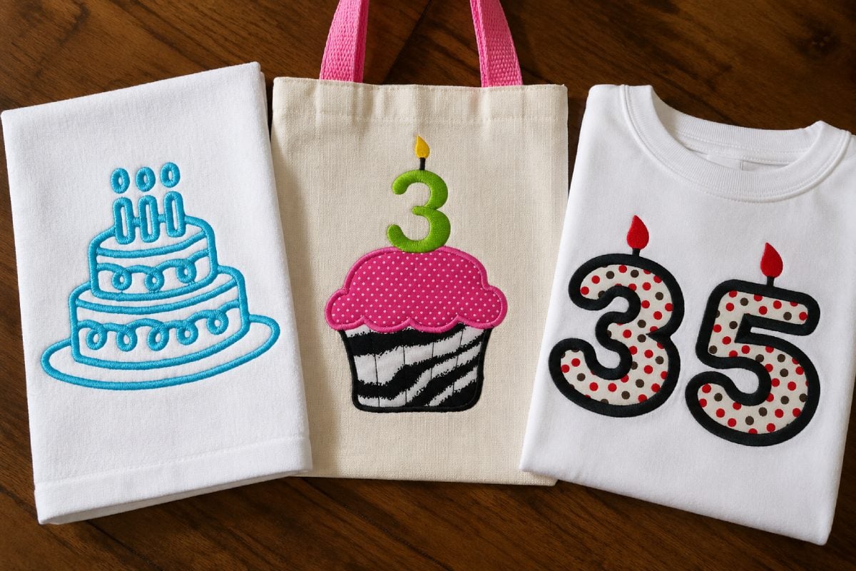 Cakes, cupcakes and candles are the most recognizable birthday symbols.