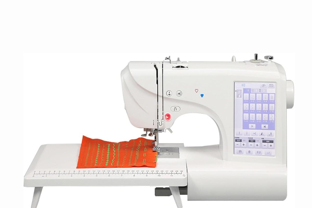 An embroidery machine 