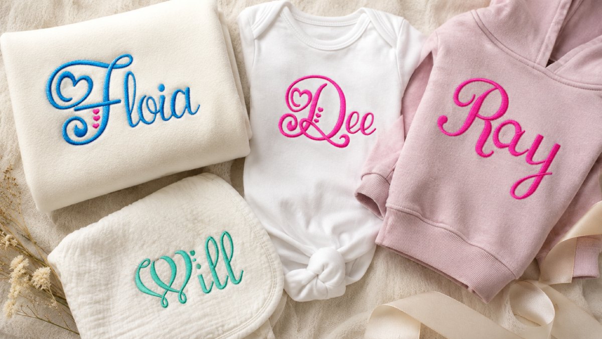 Use script fonts for products where the name is the main emotional detail.