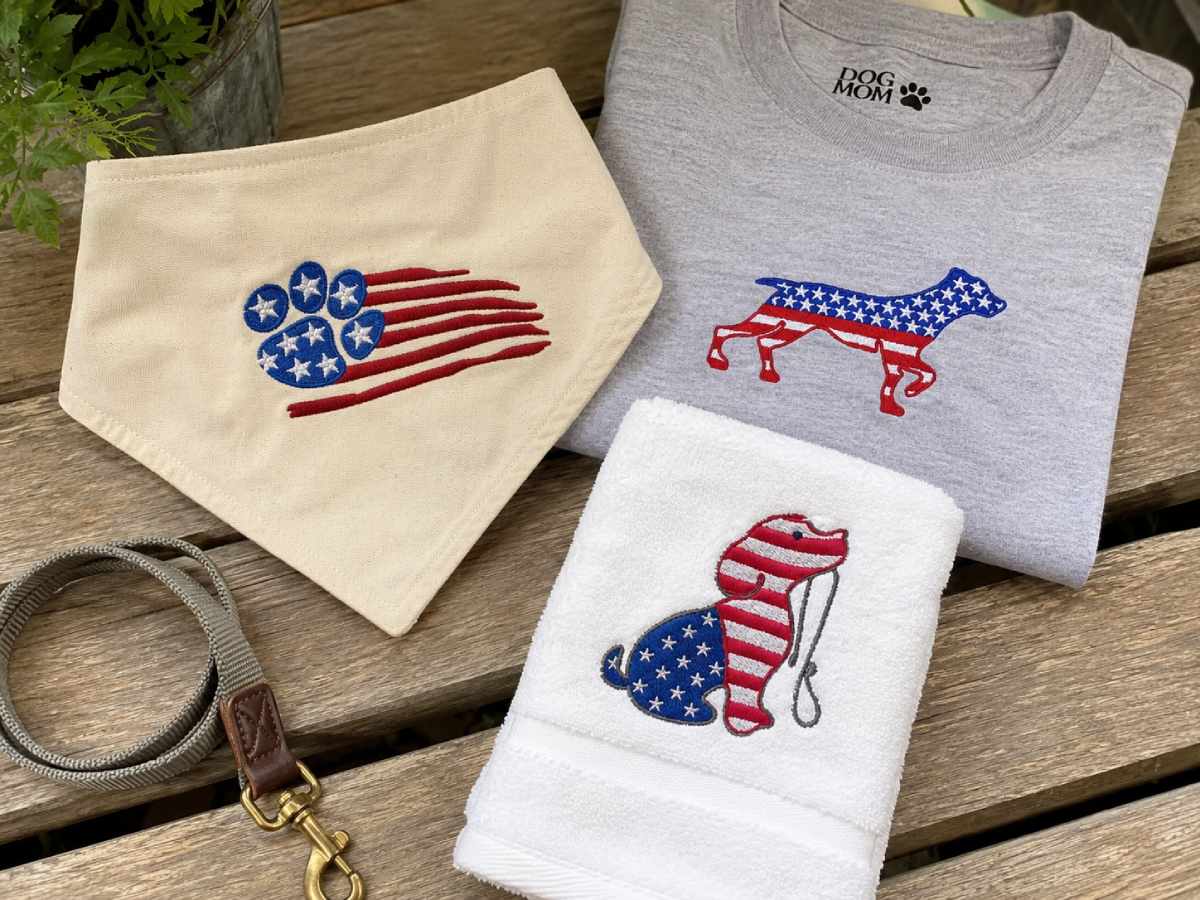 The Patriotic USA Flag Dog Puppy Pet Pack is a better fit when the project is for someone who loves dogs, owns a pet business,...