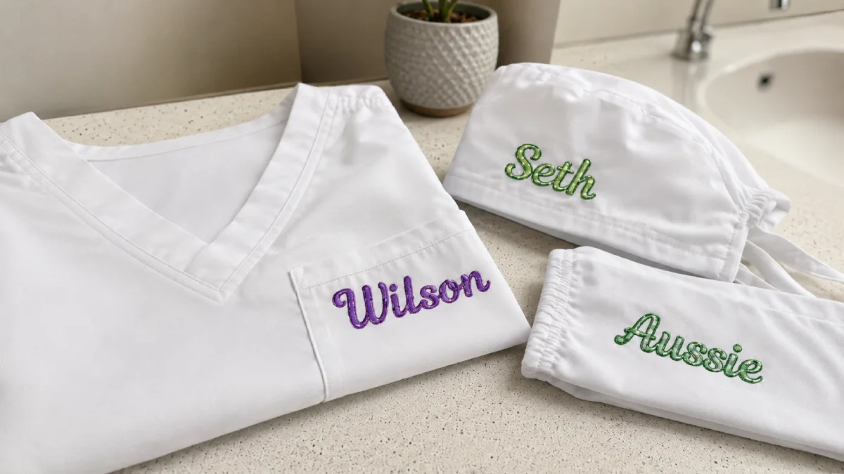 This Applique font has a softer, more personal feel, which makes it useful for gifts, boutique items, baby projects, and names that need a little warmth.