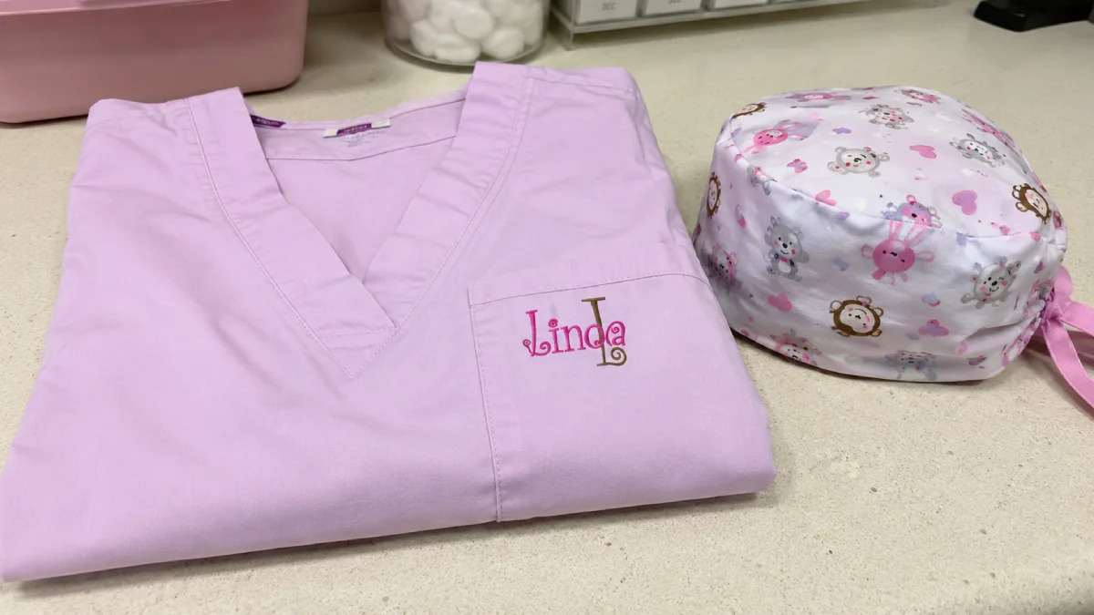 Curlz Small Embroidery Font is not the most serious font in the room, and that is exactly why it works for kids’ items, children's clinics, school accessories, and fun gift projects.