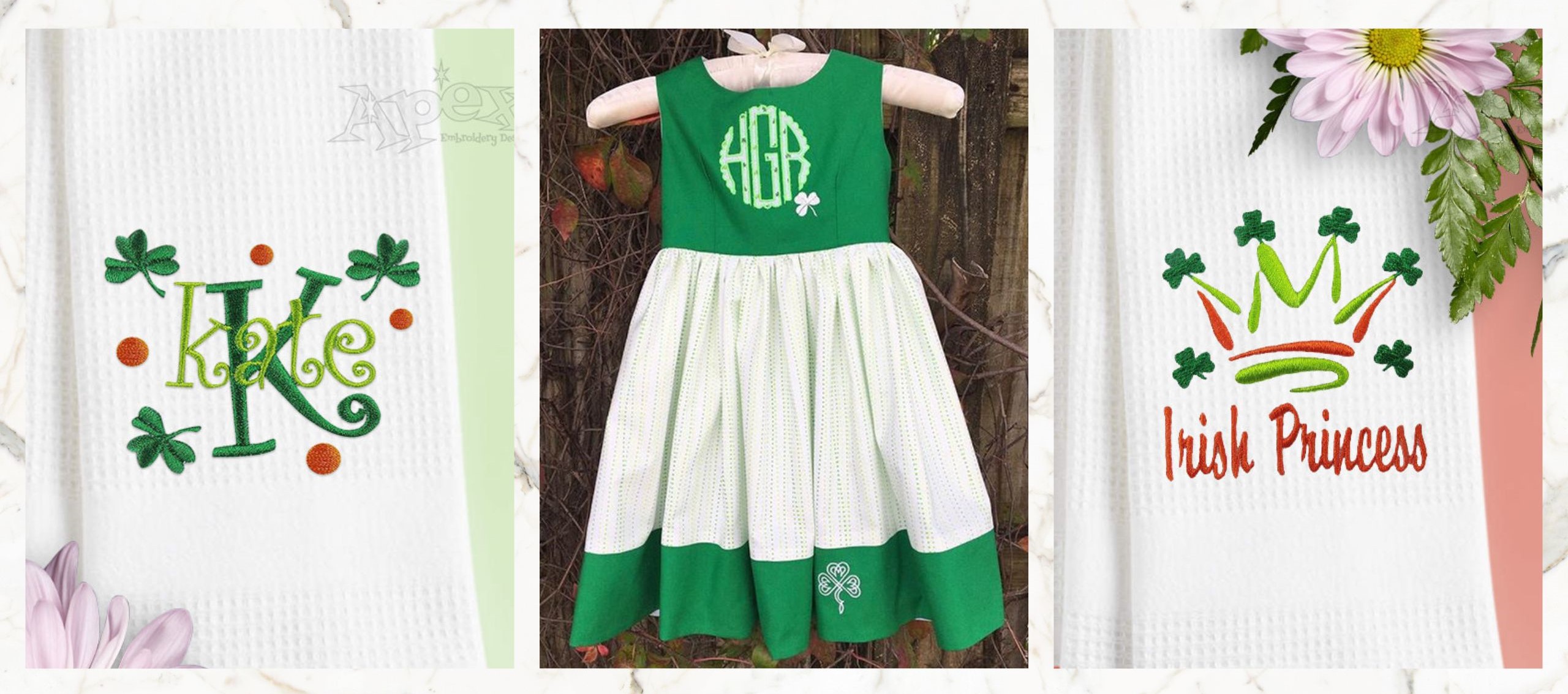 St. Patrick's Day Embroidery Designs