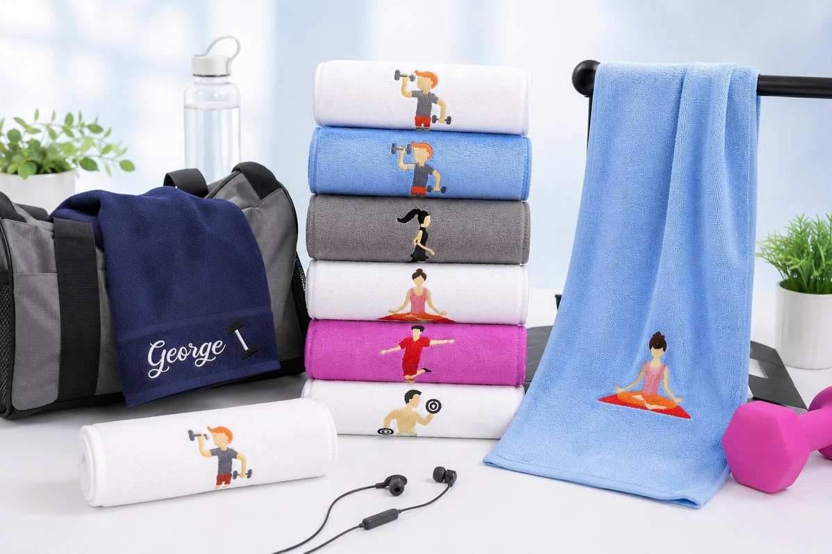 Gym towel, post-workout towel