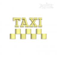 Taxi Sign Embroidery Design