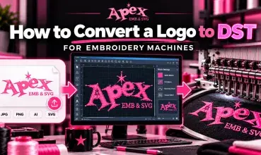 How to Convert a Logo to DST for Embroidery Machines
