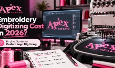 How Much Does Embroidery Digitizing Cost in 2026?