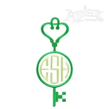 Key Monogram Frame