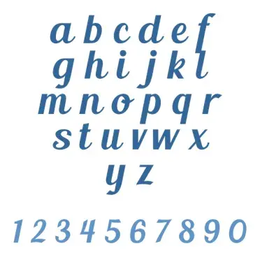 Script SVG Cuttable Fonts
