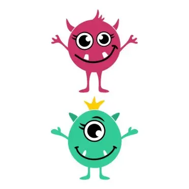 Monster Pack SVG Cuttable Design