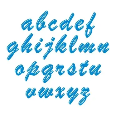 Mya Script Shadow SVG Cuttable Font