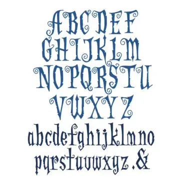 Halloween SVG Cuttable Font
