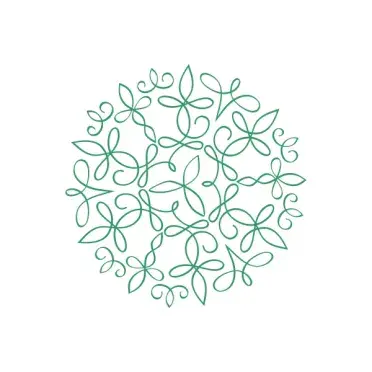 Snowflake Line Art SVG Cuttable Designs