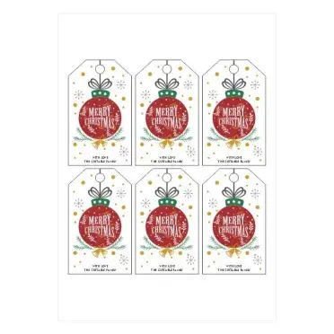 Christmas Tag Printable Designs