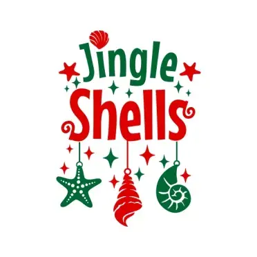 Christmas Jingle Shells SVG Cuttable Designs