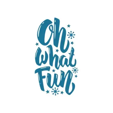 Oh What Fun SVG Cuttable Design