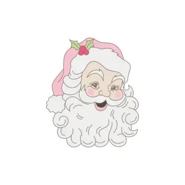 Vintage Santa Claus SVG Cuttable Design