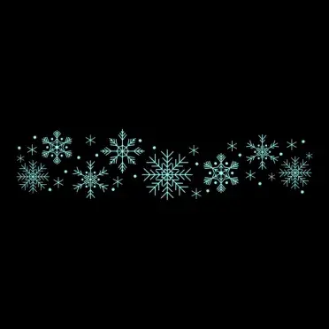 Snowflakes Pack SVG Cuttable Design