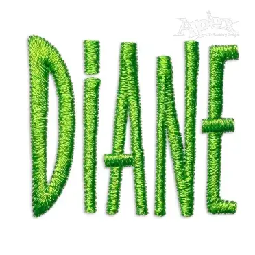 Adam Embroidery Design Fonts