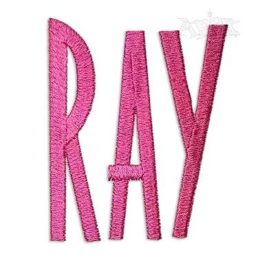 Adam Machine Embroidery Font by Apex